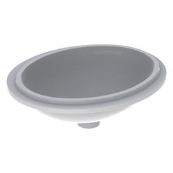 Geberit VariForm Unterbauwaschtisch oval Breite 42cm, Tiefe 42cm, ohne Hahnloch, ohn... GEBERIT-500751012 4025416772040 (Abb. 1)