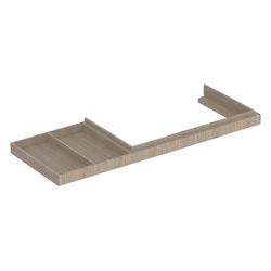 Geberit Waschtischrahmen für Citterio, Ablagefläche links, 133cm, Eiche beige, 59554... GEBERIT-595541000 4022009327069 (Abb. 1)