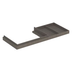 Geberit Waschtischrahmen für Citterio, Ablagefläche rechts, 118cm, Eiche Graubraun, ... GEBERIT-595530000 4022009325775 (Abb. 1)