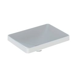 Geberit VariForm Einbauwaschtisch, rechteckig Breite 55cm, Tiefe 40cm, ohne Hahnloch... GEBERIT-500739002 4025416302544 (Abb. 1)