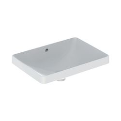 Geberit VariForm Einbauwaschtisch, rechteckig Breite 55cm, Tiefe 40cm, ohne Hahnloch... GEBERIT-500737002 4025416302513 (Abb. 1)