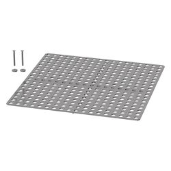 Geberit Lochblechrost für Pluvia Ergänzungsset, begehbar, CrNi-Stahl 1.4301, 2406470... GEBERIT-240647001 4025416866725 (Abb. 1)