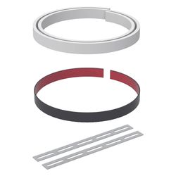 Geberit Übergangsset auf Lüftungsrohr für Aerotec 90, mit Wickelfalz, 242866001... GEBERIT-242866001 4025416280095 (Abb. 1)
