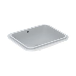 Geberit VariForm Unterbauwaschtisch, rechteckig Breite 58cm, Tiefe 49cm, ohne Hahnlo... GEBERIT-500765002 4025416302919 (Abb. 1)