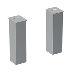 Geberit Set Füße Höhe 15-16,5cm, verchromt... GEBERIT-500550000 4022009329070 (Abb. 1)