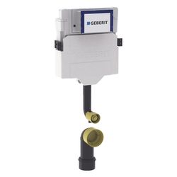 Geberit Sigma Unterputzspülkasten 12cm, 6 oder 3 Liter, Spülbogen gesteckt, mit Betä... GEBERIT-109302005 4025416724995 (Abb. 1)