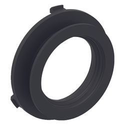 Geberit Profildichtung für Badewannenablauf PushControl, EPDM, Schwarz, 241712161... GEBERIT-241712161 4025416934103 (Abb. 1)