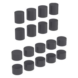 Geberit Dämpfkappen für Fertigbauset, Edelstahl, 242205001... GEBERIT-242205001 4025416726951 (Abb. 1)