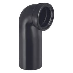Geberit PE Anschlussbogen 90 Grad für Wand-WC, mit Erweiterung Außendurchmesser 90mm... GEBERIT-366925161 4025416030300 (Abb. 1)