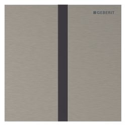 Geberit Abdeckplatte für Urinalsteuerungen Typ 40, eckig, 12,5x12,5x0,2cm, PVD nicke... GEBERIT-246121ID1 4064746097478 (Abb. 1)