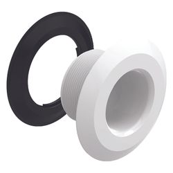Geberit Flansch mit Schleifring für Badewannenablauf PushControl, 38mm, Alpinweiß, 2... GEBERIT-241713111 4025416934110 (Abb. 1)