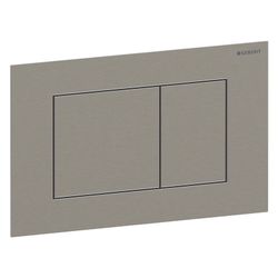 Geberit Sigma40 Betätigungsplatte, eckig, 2-Mengen-Spülung Platte, Taste Nickel gebü... GEBERIT-115629ID1 4064746097362 (Abb. 1)
