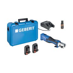 Geberit ACO 203plus Pressgerät Typ 2 im Koffer, 230V/50-60 Hz Steckertyp CEE 7/16 Le... GEBERIT-691218P12 4025416285830 (Abb. 1)