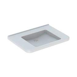 Geberit Renova Comfort Square Waschtisch barrierefrei, Breite 75cm, Tiefe 55cm, ohne... GEBERIT-128576000 4022009351569 (Abb. 1)