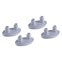 Geberit Ausgleichspuffer für AquaClean 4000 WC-Sitzring, 3,9x2,5x0,5cm, 242173001... GEBERIT-242173001 4025416735106 (Abb. 1)
