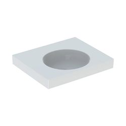 Geberit Preciosa 2 Waschtisch mit Ablagefläche, Breite 60cm, Tiefe 50cm, ohne Hahnlo... GEBERIT-123261000 4022009319644 (Abb. 1)
