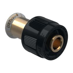 Geberit Mapress Übergang mit MasterFix, d 15mm, RpMF 1/2″, Rotguss bleifrei... GEBERIT-61110 4025410547835 (Abb. 1)