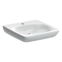Geberit Renova Comfort Waschtisch barrierefrei, Breite 55cm, Tiefe 55cm, Hahnloch mi... GEBERIT-258557000 4022009344004 (Abb. 1)