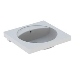 Geberit Preciosa Waschtisch mit Ablagefläche, Breite 60cm, Tiefe 55cm, ohne Hahnloch... GEBERIT-253220000 4022009053937 (Abb. 1)
