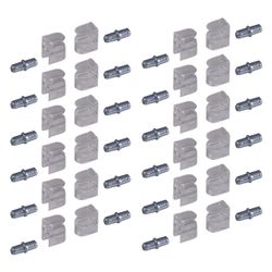Geberit Regalhalter für Glaseinlegeboden, 244414001... GEBERIT-244414001 4025410735201 (Abb. 1)