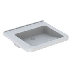 Geberit Renova Comfort Square Waschtisch barrierefrei, Breite 60cm, Tiefe 55cm, ohne... GEBERIT-128661000 4022009317688 (Abb. 1)