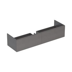 Geberit Xeno2 Unterschrank für Waschtisch aus Mineralwerkstoff 2 Schubladen, 159,5x3... GEBERIT-500346431 4025416356301 (Abb. 1)