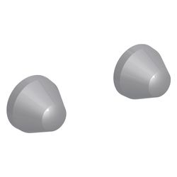 Geberit Set Deckkappen für Befestigungsmaterial für Urinal verchromt, 596440000... GEBERIT-596440000 4022009202939 (Abb. 1)