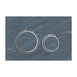 Geberit Sigma 50 (ex Sigma 21) Drückerplatte mit 2-Mengen-Spülung, Mustang-Schiefer,... GEBERIT-115884JM1 4025416836902 (Abb. 1)
