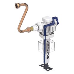 Geberit Füllventil Typ 383 Wasseranschluss seitlich 3/8", Nippel aus Messing, für Un... GEBERIT-240705005 4064746036972 (Abb. 1)