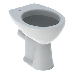 Geberit Renova Stand-WC Tiefspüler, Abgang horizontal Tiefe 46cm, Weiß... GEBERIT-211000000 4022009021493 (Abb. 1)