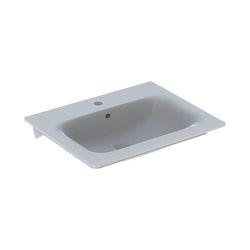 Geberit Renova Plan Möbelwaschtisch, Breite 60cm, Tiefe 48cm, Hahnloch mittig, Überl... GEBERIT-122260600 4022009368932 (Abb. 1)