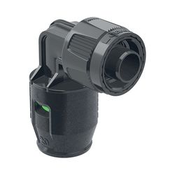 Geberit PushFit Übergangswinkel 90 Grad mit MasterFix PVDF, d 20mm, RpMF 1/2″... GEBERIT-651502001 4025416280712 (Abb. 1)