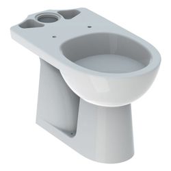 Geberit Renova Stand-WC für Aufputzspülkasten aufgesetzt, Tiefspüler, Abgang vertika... GEBERIT-203821600 4022009353730 (Abb. 1)