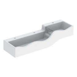 Geberit Bambini Spiel-/Waschlandschaft für 3 Waschtischarmaturen Becken links 139x41... GEBERIT-430300016 4022009330441 (Abb. 1)