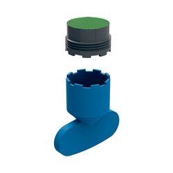 Geberit Bambini Strahlregler für Waschtischarmatur Durchfluss 5,7l/min, Modell starr... GEBERIT-599100000 4022009315516 (Abb. 1)