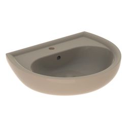 Geberit Renova Waschtisch, Breite 60cm, Tiefe 49cm, Hahnloch mittig, Überlauf sichtb... GEBERIT-223060080 4022009285741 (Abb. 1)