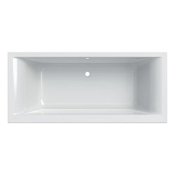 Geberit Renova Plan Rechteckbadewanne Duo 180x80cm, Gesamtvolumen 219l... GEBERIT-554307011 4025410710505 (Abb. 1)