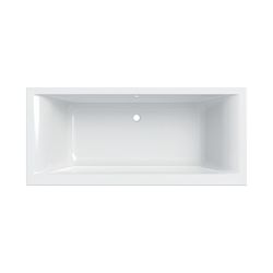 Geberit Renova Plan Rechteckbadewanne Duo 180x80cm, Gesamtvolumen 219l... GEBERIT-554307011 4025410710505 (Abb. 1)