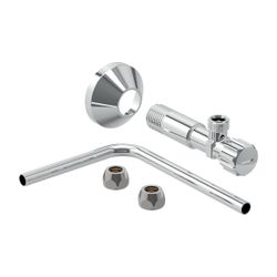 Geberit Wasseranschlussset seitlich, Hochglanz verchromt... GEBERIT-243743211 4025416562245 (Abb. 1)