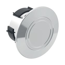 Geberit Blindrosette KOAX Zylinder, Aufnahme, Hochglanz verchromt... GEBERIT-610024213 4025416211334 (Abb. 1)