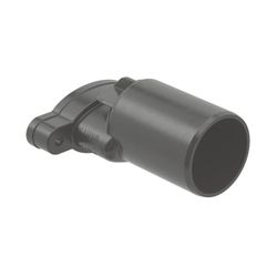 Geberit Anschlussstutzen, d 50mm für Varino Balkoneinlauf 13x13cm, Schwarz... GEBERIT-243969161 4025416437017 (Abb. 1)