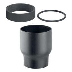Geberit PE Übergangsstutzen mit Schrumpfmuffe Durchmesser 63x73mm, Höhe 22,7cm, Weiß... GEBERIT-152657161 4025416019992 (Abb. 1)
