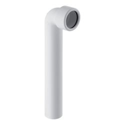 Geberit Anschlussbogen 90 Grad, Quetschverschraubung Durchmesser 32/32, Weiß, Höhe 7... GEBERIT-152240111 4025410072658 (Abb. 1)