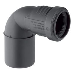Geberit Silent-PP Bogen 87,5 Grad, reduziert 50/75mm... GEBERIT-390325141 4025410069863 (Abb. 1)
