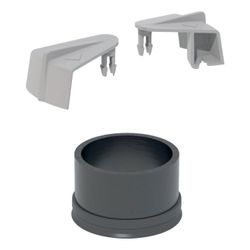 Geberit Pluvia Notüberlauf, maximale Stauhöhe 70mm bei 19l/s... GEBERIT-359036001 4025416552819 (Abb. 1)