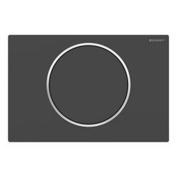 Geberit Sigma 10 Drückerplatte, für Spül-Stopp-Spülung Mattschwarz lackiert, easy-to... GEBERIT-115758145 4025416709244 (Abb. 1)