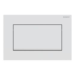Geberit Sigma 10 (ex Sigma 30) Drückerplatte/Spül-Stopp-Spülung, Mattweiß lackiert/H... GEBERIT-115893JT1 4025410635570 (Abb. 1)