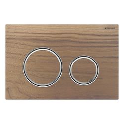 Geberit Sigma 50 (ex Sigma 21) Drückerplatte mit 2-Mengen-Spülung, Nussbaum amerikan... GEBERIT-115884JX1 4025410757807 (Abb. 1)