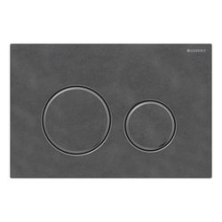 Geberit Sigma 50 (ex Sigma 21) Drückerplatte, 2-Mengen-Spülung, Round, Mustang-Schie... GEBERIT-115651JM1 4025410748607 (Abb. 1)