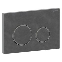 Geberit Drückerplatte Sigma50, 2-Mengen-Spülung, rund, Mustang-Schiefer, Metallfarbe... GEBERIT-115651JM1 4025410748607 (Abb. 1)